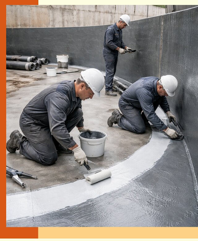 Гидроизоляция резервуара для топлива в Вичуге