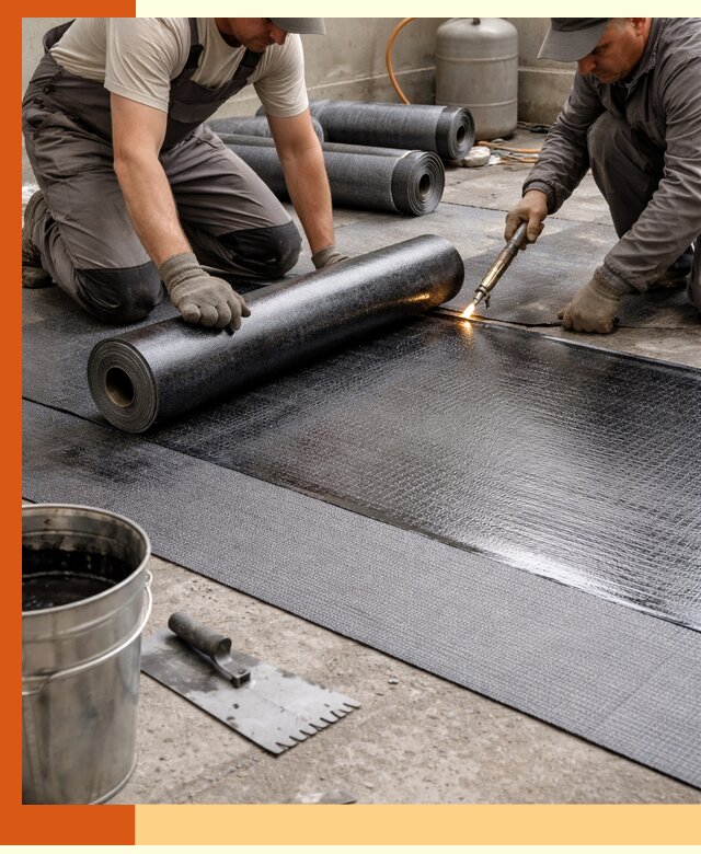 Монтаж гидроизоляционной мембраны в Вичуге для зданий и конструкций
